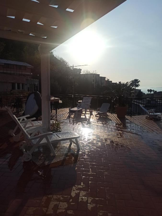 La Terrazza Quisisana Sorrento Coast Villa กาสเตลลัมมาเร ดิ สตาเบีย ภายนอก รูปภาพ
