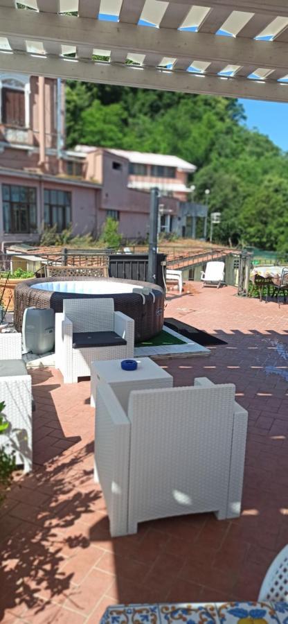 La Terrazza Quisisana Sorrento Coast Villa กาสเตลลัมมาเร ดิ สตาเบีย ภายนอก รูปภาพ