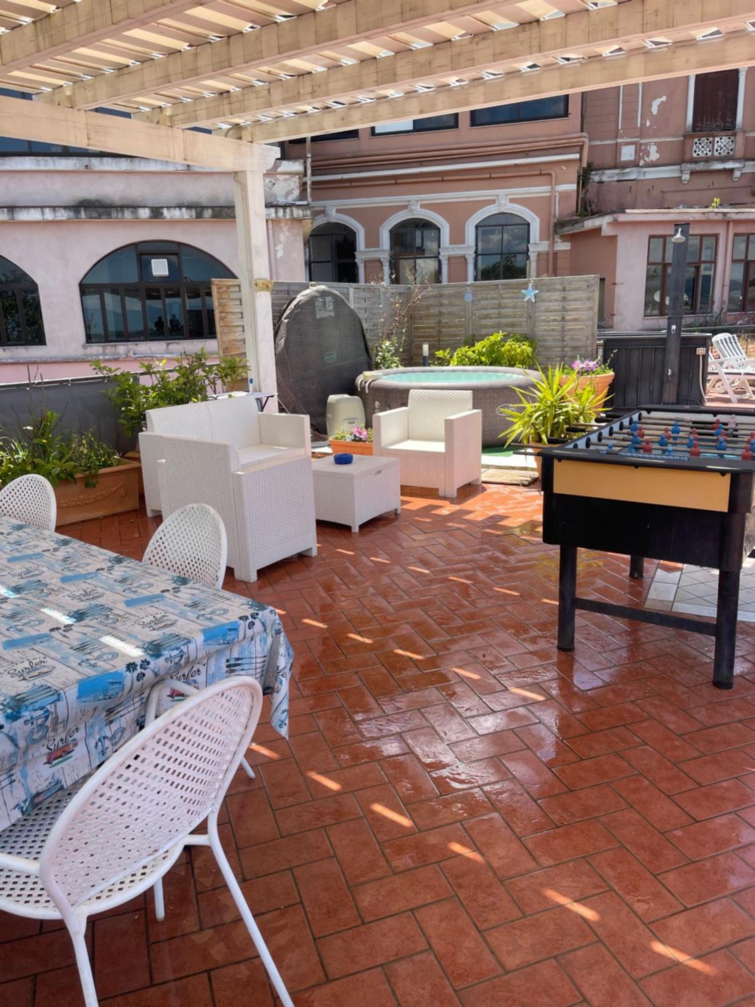 La Terrazza Quisisana Sorrento Coast Villa กาสเตลลัมมาเร ดิ สตาเบีย ภายนอก รูปภาพ