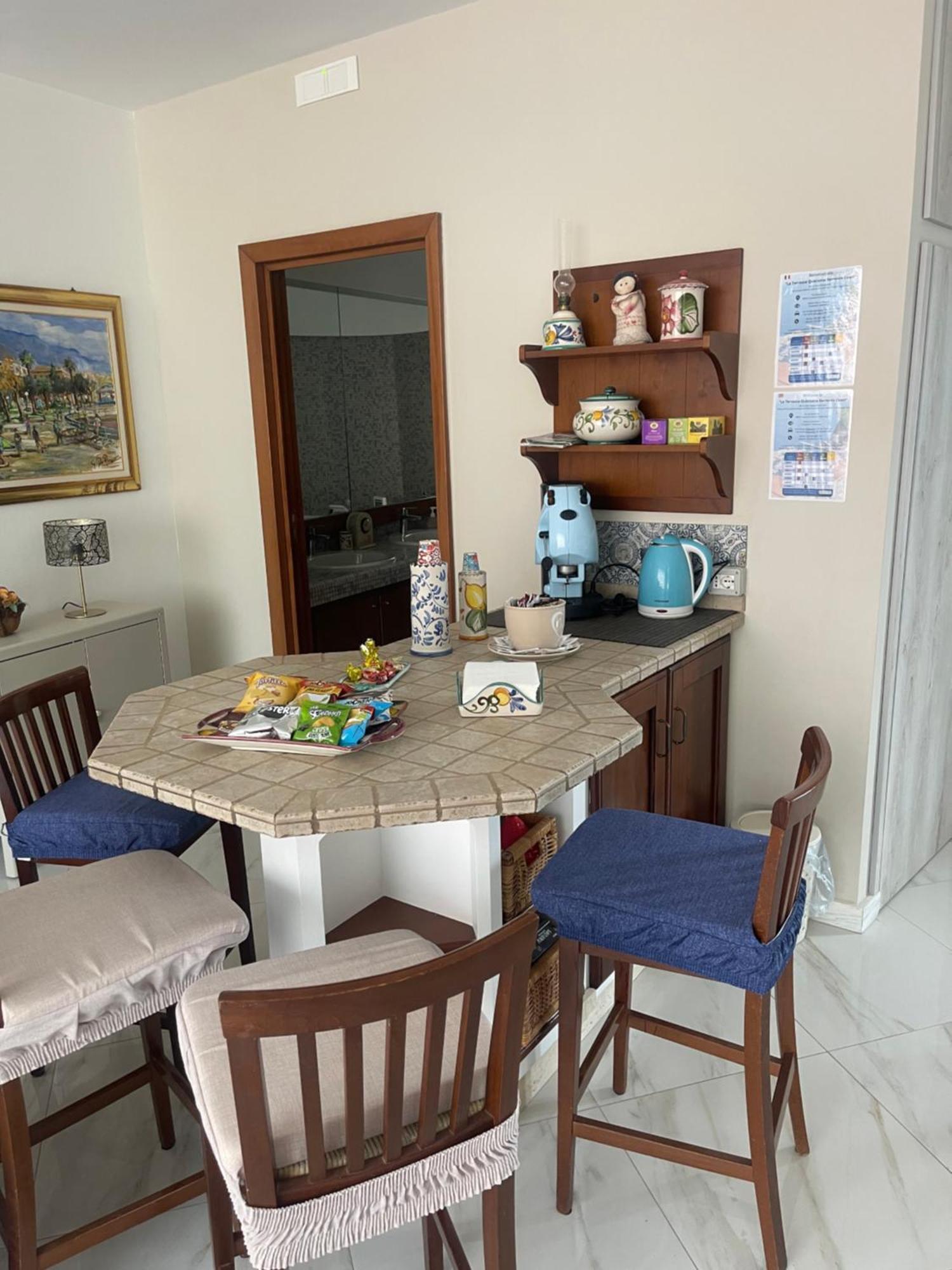La Terrazza Quisisana Sorrento Coast Villa กาสเตลลัมมาเร ดิ สตาเบีย ภายนอก รูปภาพ